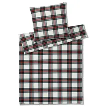 ELEGANTE Westminster kariert Rot 155 x 220 cm + 2 x 80 x 80 cm
