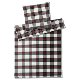 ELEGANTE Westminster kariert Rot 155 x 220 cm + 2 x 80 x 80 cm