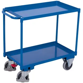 Cordes VARIOfit Tischwagen mit 2 Ladeflächen 845 x 495 mm Schiebegriff waagerecht