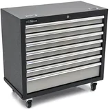 HBM 7 Schubladen breiter professioneller Werkzeugwagen für Werkstattausrüstung