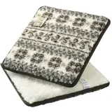 Linke Licardo Stuhlkissen 2er Pack Wolle mit Noppen Muster 37/40 cm in Verschiedenen Farben