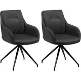 omg design Esszimmerstuhl Tijn (Set, 2 St), Drehstuhl, Armlehnenstuhl, pflegeleicht