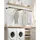 Songmics Kleiderstange 2er Set 30 x 84 x 7 cm Schwarz