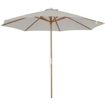 Outsunny Holzschirm 300 x 300 cm Grau