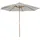 Outsunny Holzschirm 300 x 300 cm Grau