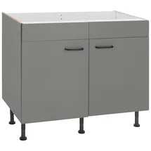 OPTIFIT Spülenschrank »Elga«, mit Soft-Close-Funktion, höhenverstellbaren Füßen, Breite 100 cm