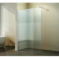 FA-Bausysteme Walk-In Glas Dusche Teilsatiniert 60 cm