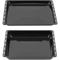 ICQN Backblech 2er Set 46,5 x 37 x 3 & 6 cm