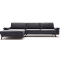 hülsta sofa Ecksofa hs.450 schwarz 274 cm x 95 cm x 178 cm