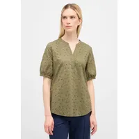 Eterna Bluse REGULAR FIT in olive | Gr.: 44