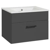 WELLTIME Waschtisch WELLTIME "Trento Light, 60cm, 80cm, 100cm, Keramik-Auflagebecken",