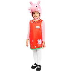 Peppa Pig Kostüm für Mädchen - Kinder-4-6-Jahre