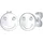Elli Ohrringe Damen Ohrstecker Smile Face mit Kristall in 925 Sterling Silber
