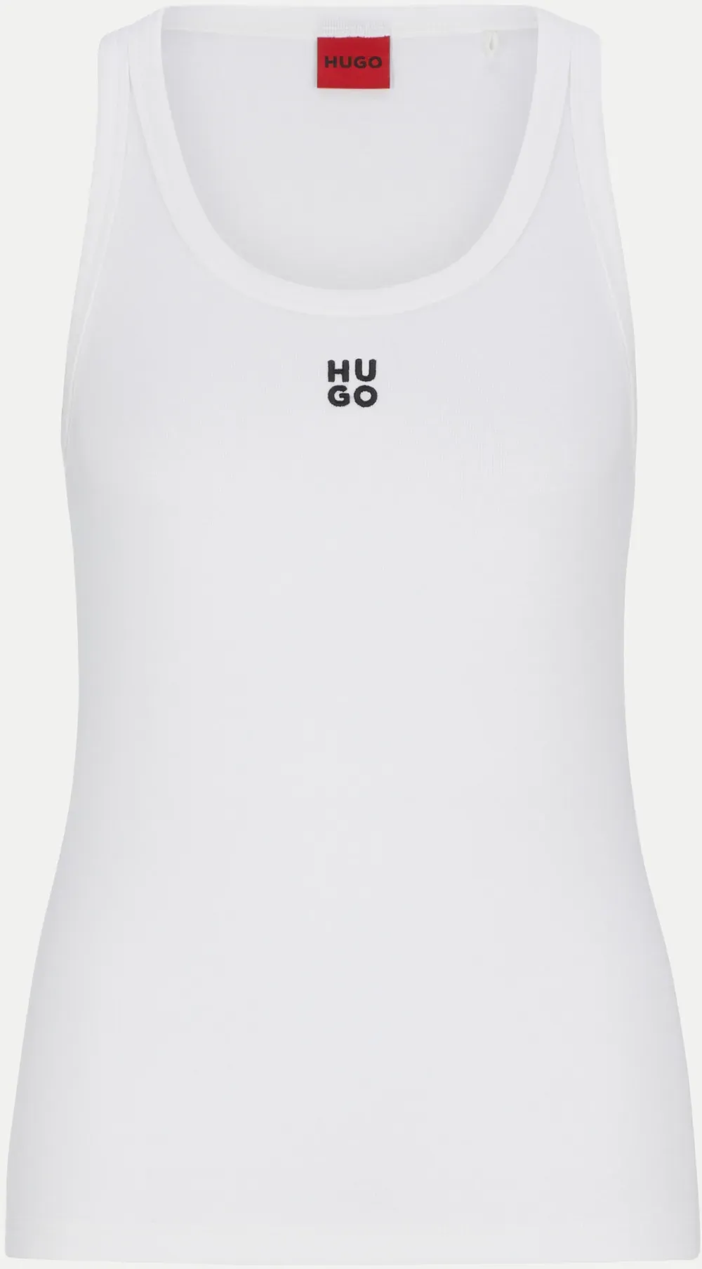 Tanktop mit Logoprint Weiß L