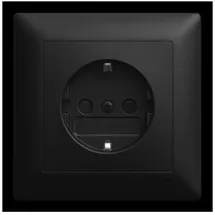 Busch-Jaeger Schuko-Steckdose 20 EUJB-915 Schwarz 1 St.