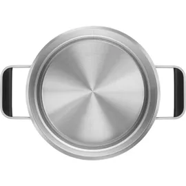 Zwilling Pure Topf-Set 5-tlg. 3 x Kochtopf (16 cm + 20 cm + 24 cm) + Bratentopf 20 cm + Stieltopf 16 cm