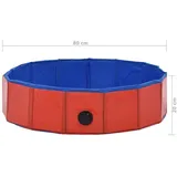 Hundepool Faltbar Doggy Pool Swimmingpool Planschbecken Hundebad Ø80/120/160 cm