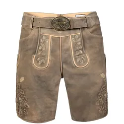 Kurze Wildbock Lederhose Kare