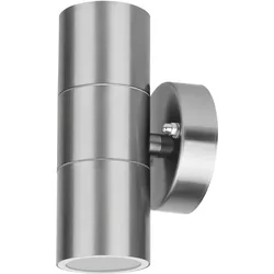 Grafner® Edelstahl Wandlampe 26AR Wandleuchte Lichtschein Up&Down/Oben&Unten