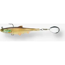 Gummiköder Shad mit Spinnerblatt Roachspin 70 Plötze Spinnfischen EINHEITSGRÖSSE