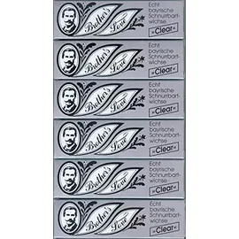 Rufin cosmetic Rufin Brother`s Love Bartwichse, 6x10 ml clear, Sparpack
