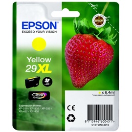 Epson 29XL gelb + Alarm