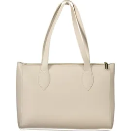 Valentino Sunshine Re Shopper Kunstleder Beige/White