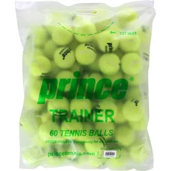 Beutel mit 60 Tennisbällen Prince Trainer GELB|GELB|GELB No Size