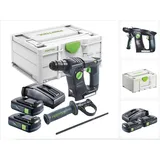 Festool BHC 18-Basic Akku Bohrhammer 18 V 1,8 J SDS Plus Brushless + 2x Akku 3,0 Ah + Ladegerät + Systainer