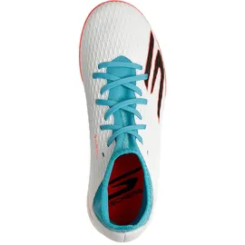 SKECHERS Hallenfußballschuhe White/Türkis/Pink 34