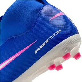 Nike Mercurial Superfly 10 Academy MG Fußballschuhe Kinder blue/white 35