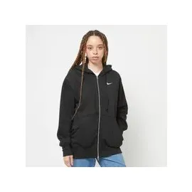 Nike Phoenix Fleece Oversized Full-Zip Hoodie schwarz L
