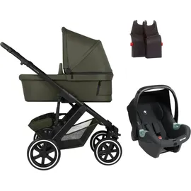 ABC-Design ABC Design Salsa 5 Air 3in1 inkl. Babyschale und Adapter, Farbe Kinderwagen:Avocado