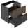 petits-meubles Sylla 2-tlg. Schwarz/Holz