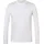 super.natural Herren Casual Rib Bio J Longsleeve (Größe L, weiss)
