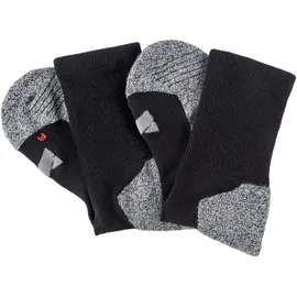 xtreme sockswear XTREME Hikingsocken 2er-Pack multi), Schwarz schwarz 39/42 (UK 5.5/8)