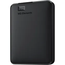 WD externe HDD-Festplatte "Elements Portable", schwarz, 4 TB, Festplatten