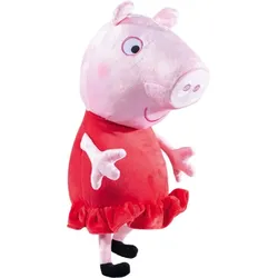 Jazwares PEP0726 Peppa Pig Deluxe Plüsch Peppa