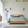 Tikamoon Bett Doppelbett 165x230 cm Teakholz Massiv 2 Personen Schlafzimmer Neu Tikamoon