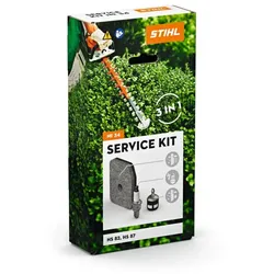 STIHL Service Kit 34 für Benzin-Heckenschere  HS 82 und HS 87, Heckenschere Wartungsarbeit