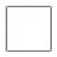 AC Infinity Grow-Zelt-Verstärkungs- und Montagestangen 90 cm x 90