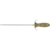 franz gã1⁄4de GÜDE Solingen - Wetzstahl geschmiedet, 32 cm, ALPHA FASSEICHE, Doppelkropf, Handmade Germany