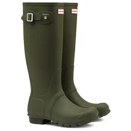 Hunter WOMENS ORG Tall Gummistiefel, Grün Dark Olive), 36 EU (3 UK)