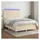vidaXL Boxspringbett 140 x 200 cm Creme