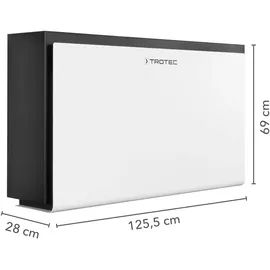 Trotec Luftentfeuchter DH 60 VPR+ Edelstahl