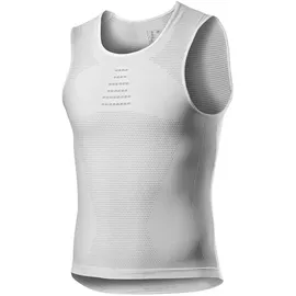 Castelli Core Seamless Ärmelloses Baselayer Weiß S-M
