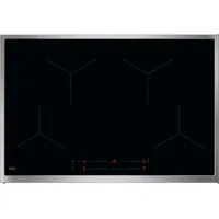 AEG OIO84A00XB Induktionskochfeld 80cm Edelstahlrahmen Hob2Hood PowerBoost DirectControl