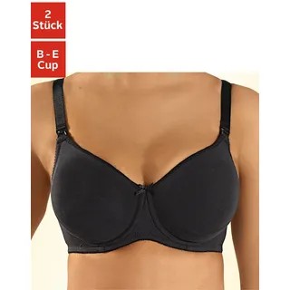 PETITE FLEUR Still-BH Damen schwarz+weiß Gr.80C