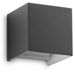 Ideal lux I313429 LED Außenwandleuchte ATOM | 12W integrierte LED-Quelle | 1050lm | 3000K