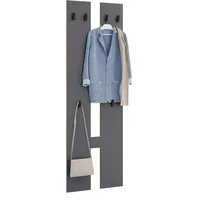 VCM Garderobenschrank Salia M schwarz